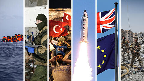 Flüchtlingskrise, Ukraine-Konflikt, Türkei, Nordkorea, Brexit, Syrien: Selten in den letzten Jahren waren außenpolitische Themen so wichtig wie bei dieser Wahl.