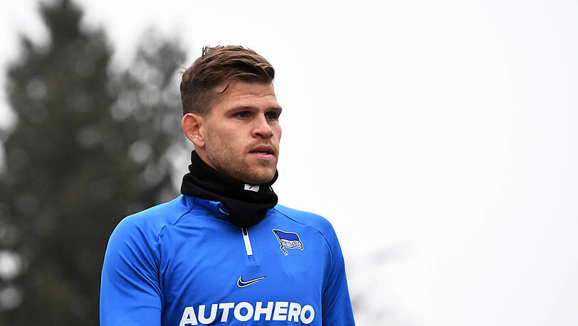 Ex-Löwe Florian Niederlechner läuft seit Januar 2023 für Hertha BSC auf.