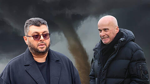 Werden in diesem Leben keine guten Freunde mehr: TSV-1860-Investor Hasan Ismaik (l.) und Präsident Robert Reisinger