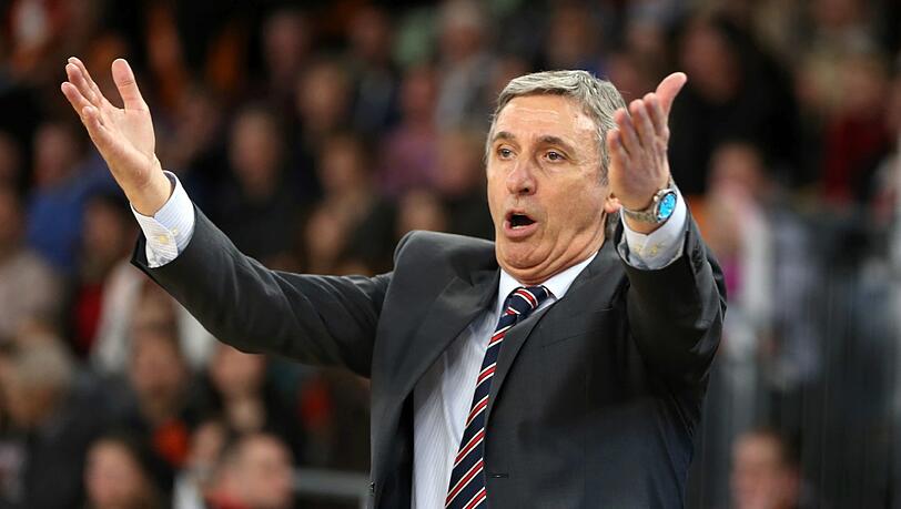 Bayern-Coach Svetislav Pesic. Bayern-Coach Svetislav Pesic.