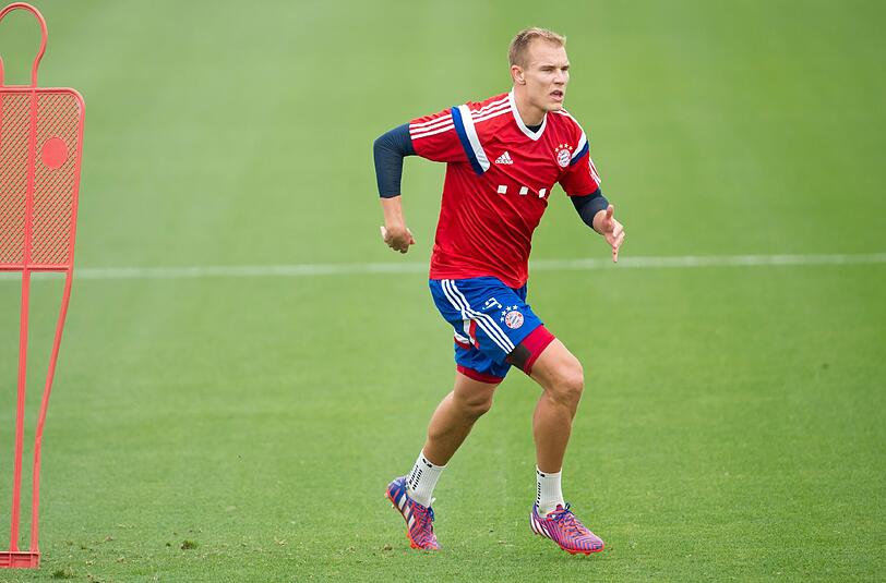 Holger Badstuber im Trainingslager des FC Bayern in Doha