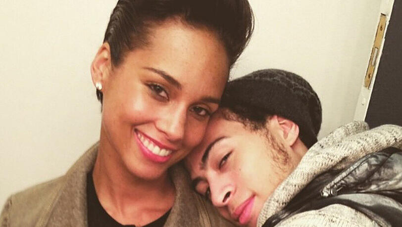 So sieht Geschwisterliebe aus: Alicia Keys mit ihrem Bruder Cole Cook So sieht Geschwisterliebe aus: Alicia Keys mit ihrem Bruder Cole Cook