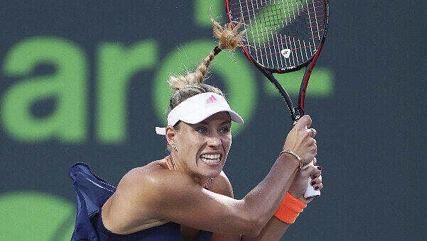Musste beißen: Angelique Kerber. Musste beißen: Angelique Kerber.