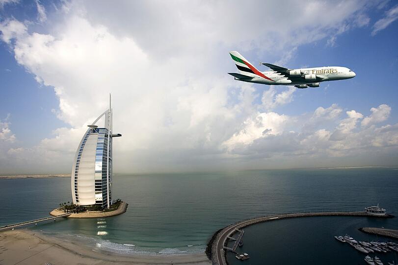 Der Airbus A380 fliegt demnächst von München nach Dubai.