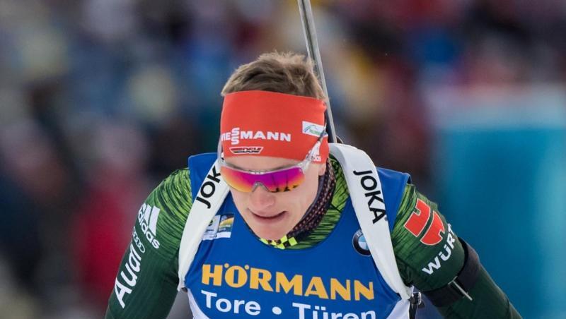 Auf Rang 16 im Einzel bester deutscher Biathlet: Benedikt Doll. Auf Rang 16 im Einzel bester deutscher Biathlet: Benedikt Doll.