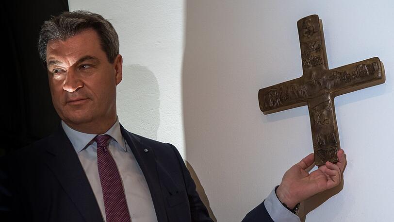 Markus Söder erntete für seinen Kruzifix-Vorstoß viel Kritik.
