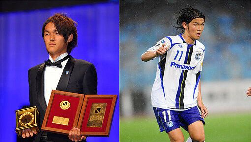 Bald-Bayer Takashi Usami ist im Dezember 2010 als bester Jungprofi der J-League ausgezeichnet worden. Bald-Bayer Takashi Usami ist im Dezember 2010 als bester Jungprofi der J-League ausgezeichnet worden.