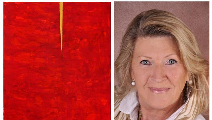 Gabriele von ende spricht in der Stadtteilbibliothek Bogenhausen über ihren dort ausgestellten Bilderzyklus "Red". Gabriele von ende spricht in der Stadtteilbibliothek Bogenhausen über ihren dort ausgestellten Bilderzyklus "Red".