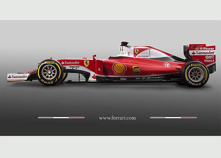 Die Vorgabe ist deutlich: Mit dem SF 16-H sollen Sebastian Vettel und Kimi Räikkönen Mercedes den Titel entreißen.