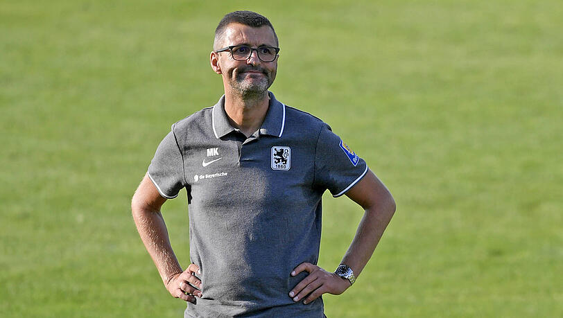 Trainer des TSV 1860: Michael Köllner.