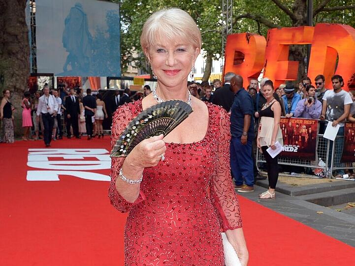 Helen Mirren auf der Premiere von "Red 2" in London