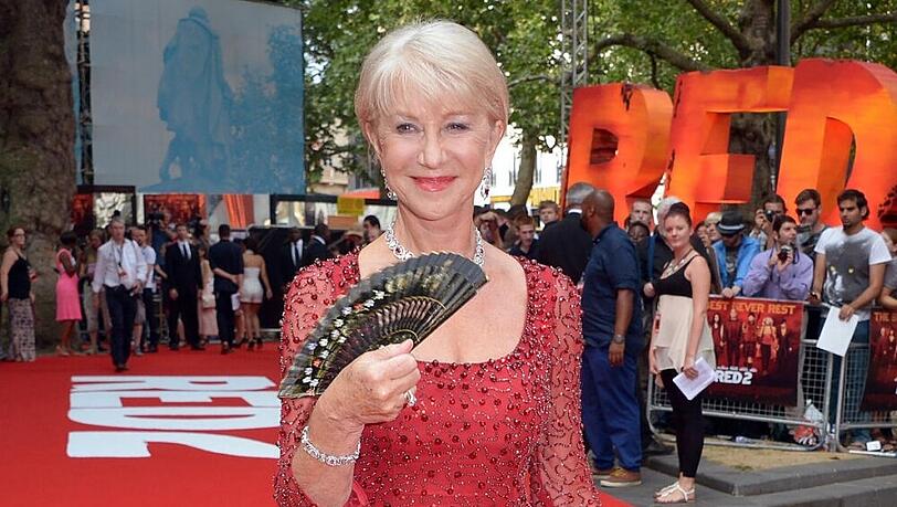 Helen Mirren auf der Premiere von "Red 2" in London Helen Mirren auf der Premiere von "Red 2" in London