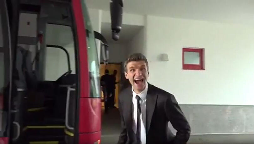 Bayern-Star Thomas Müller ist Schadenfreude völlig fremd... Bayern-Star Thomas Müller ist Schadenfreude völlig fremd...