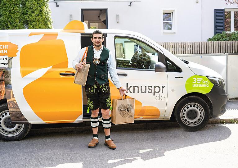 O’zapft is! Der Online-Supermarkt Knuspr liefert Spezialitäten vom Oktoberfest direkt nach Hause.