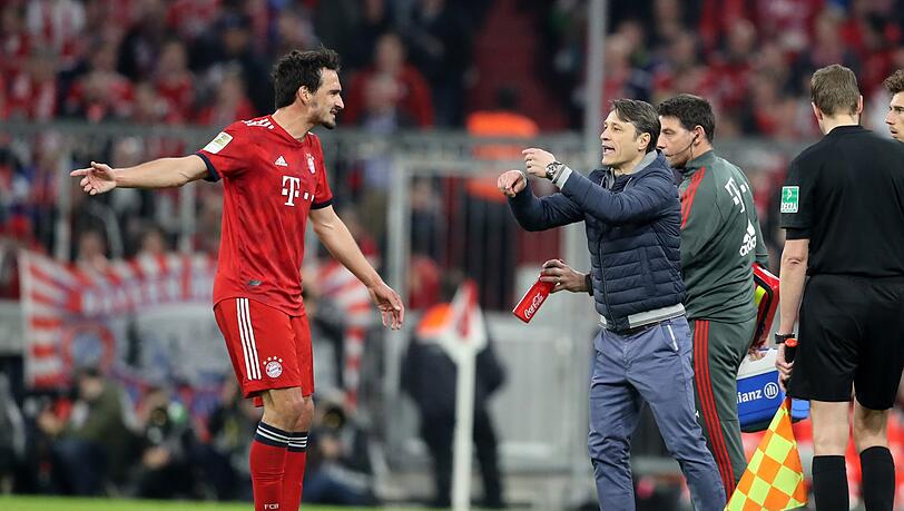 Das Verhältnis zwischen Mats Hummels (l.) und Niko Kovac soll schon seit Saisonbeginn angespannt gewesen sein. Das Verhältnis zwischen Mats Hummels (l.) und Niko Kovac soll schon seit Saisonbeginn angespannt gewesen sein.