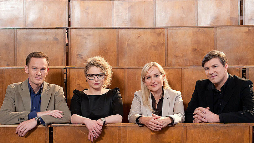 Die Experten: Uwe Linke, Dr. Sandra Köhldorfer, Ingrid Strobel und Martin Dreyer (v.l.n.r.) Die Experten: Uwe Linke, Dr. Sandra Köhldorfer, Ingrid Strobel und Martin Dreyer (v.l.n.r.)