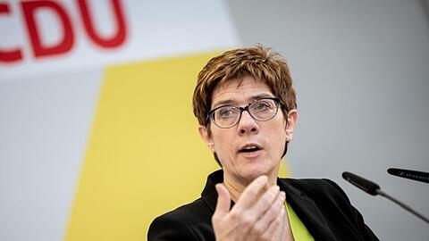 Annegret Kramp-Karrenbauer, Bundesvorsitzende der CDU. Foto: Kay Nietfeld/Archiv