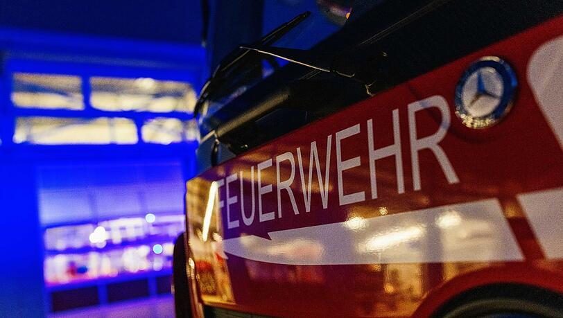 Ein Einsatzfahrzeug der Feuerwehr.