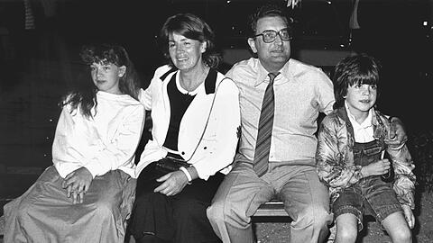 Gerhart Baum mit seiner Famile. (Archivbild)