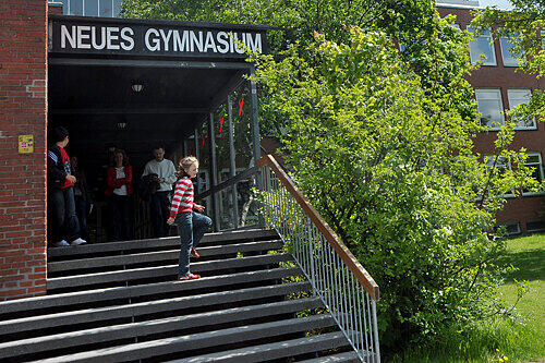 Wurde beinah geschlossen: das Neue Gymnasium.