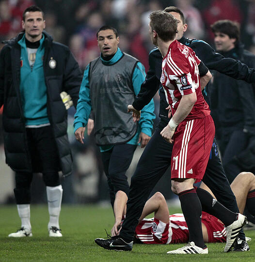 Schweinsteiger: Ausraster und Rangelei mit Materazzi