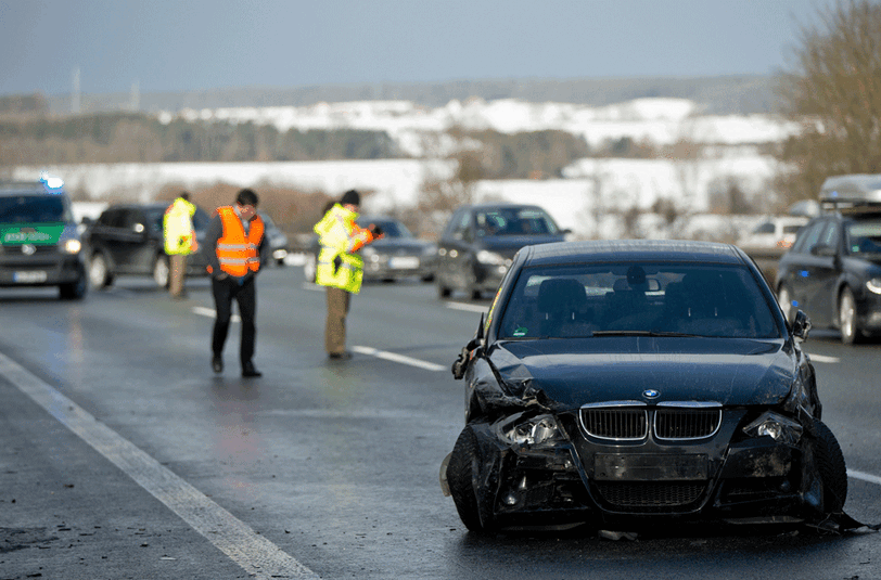 Unfallserie auf der A9 in Mittelfranken - die Bilder.