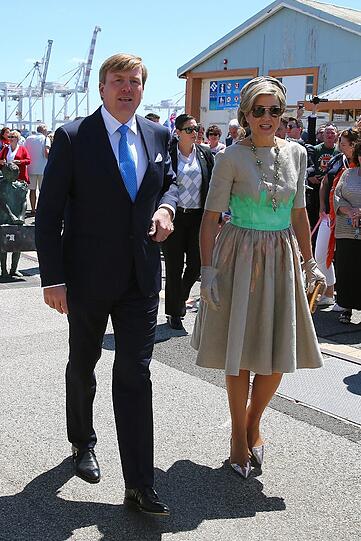 Herzlicher Empfang: König Willem-Alexander und Königin Maxima besuchen Australien.