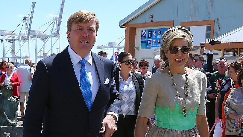 Herzlicher Empfang: König Willem-Alexander und Königin Maxima besuchen Australien. Herzlicher Empfang: König Willem-Alexander und Königin Maxima besuchen Australien.
