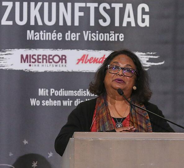 Rita Panicker engagiert sich mit ihrem Verein Butterflies India seit 1989 für bedürftige Kinder in ihrem Heimatland.