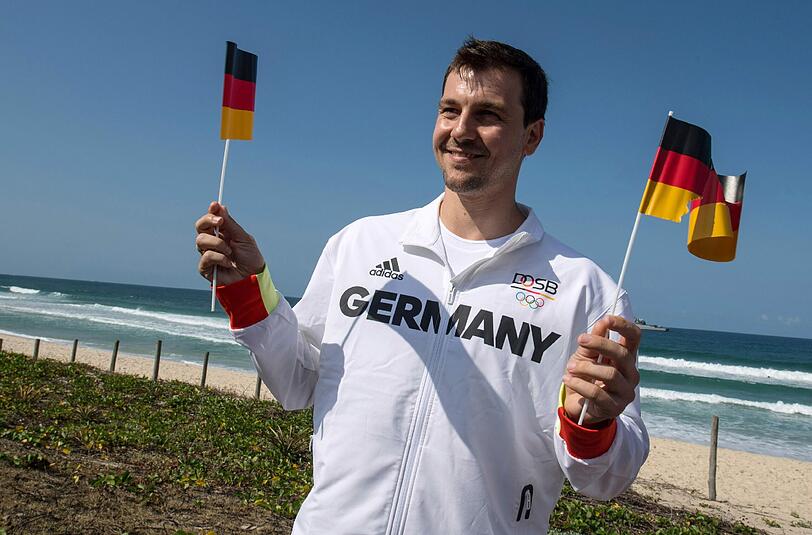 Auch Timo Boll ist am Sonntag das erste Mal im Einsatz.