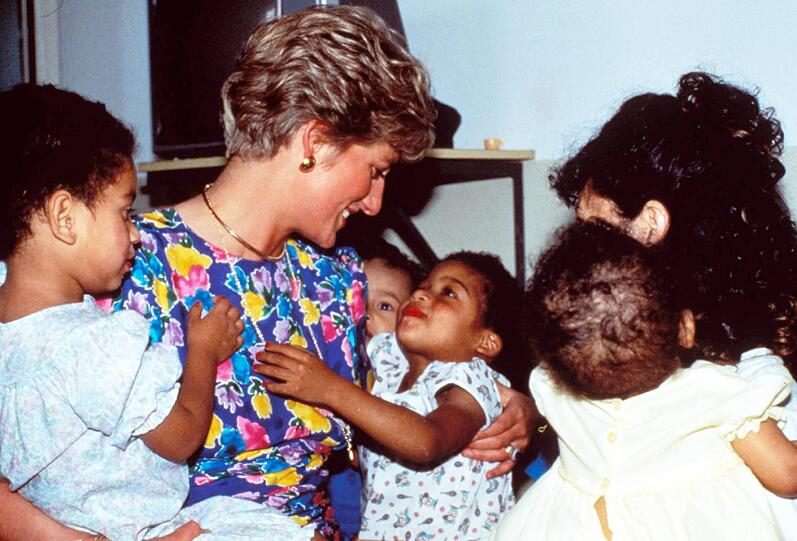 So menschlich hat die Welt sie geliebt: Lady Di bei einem Staatsbesuch in Ottawa im Jahr 1983.