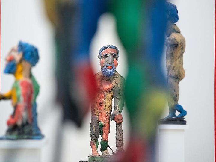 Die Bronze "Herkules Entwurfsmodell" ist im Haus der Kunst in München zu sehen.