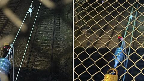 Die Bundespolizeiinspektion München bittet den Verursacher bzw. auch den Mitteiler, der die Deutsche-Bahn-Sicherheit informierte, sich in der Wache in der Denisstraße 1 bei der Bundespolizei zu melden.