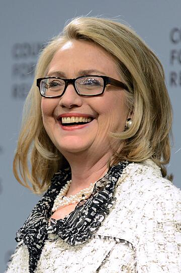 Platz 5: Hillary Clinton (Ex-Außenministerin der USA)