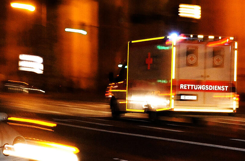 Symbolbild Rettungswagen.