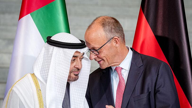 Die Vereinigten Arabischen Emirate wollen ihre Investitionen in die deutsche Wirtschaft mehr als verdoppeln. Die Vereinigten Arabischen Emirate wollen ihre Investitionen in die deutsche Wirtschaft mehr als verdoppeln.