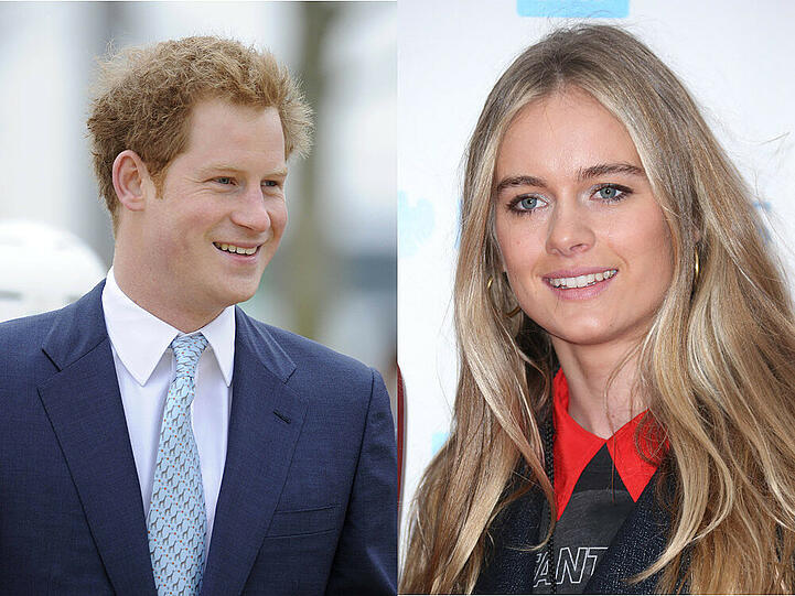 Zwischen dem royalen Traumpaar Harry und Cressida scheint es aus zu sein