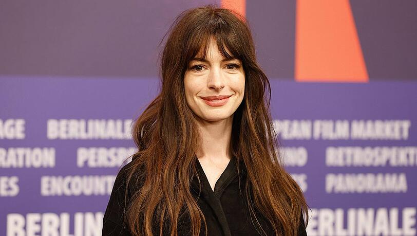 Meist mit dieser Haarl&auml;nge unterwegs: Anne Hathaway.