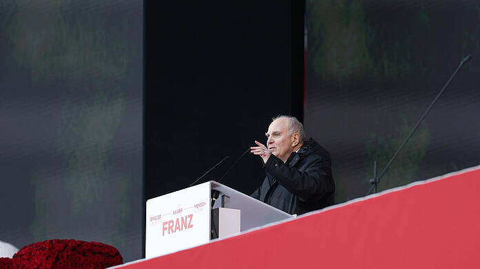 Seine Ansage gegen die AfD auf der Gedenkfeier für Franz Beckenbauer würde FC-Bayern-Ehrenpräsident Uli Hoeneß zweifellos wiederholen.