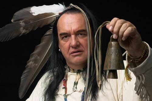 Der Einzige vom Stamm der Isarindianer: Der Bluesbayer Willy Michl.