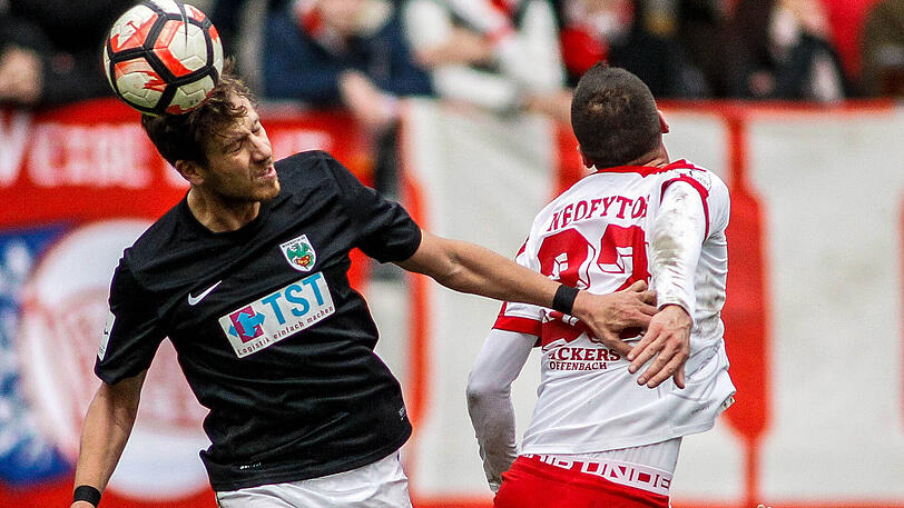 Von der Bayernliga in die Dritte Liga? Marco Raimondo-Metzger (li.) vom TSV 1860.