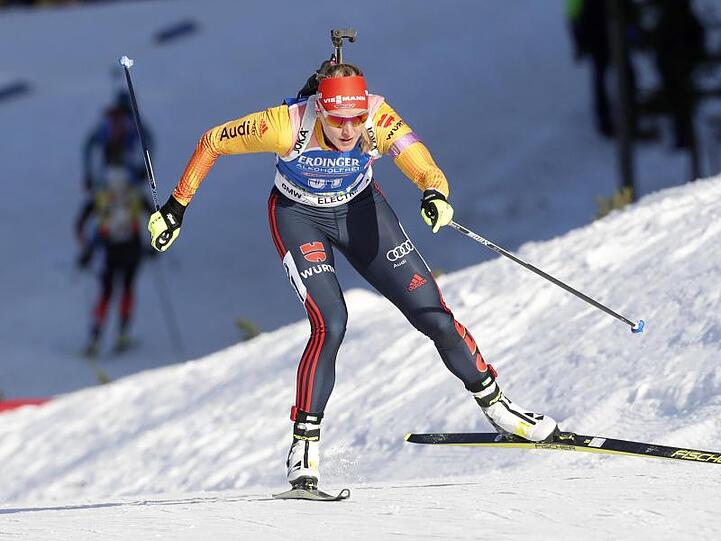Denise Herrmann siegte in Pokljuka.