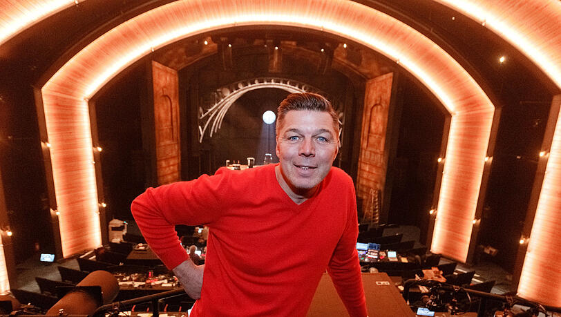 Produzent Maik Klokow im Rang des Mehr! Theaters. Produzent Maik Klokow im Rang des Mehr! Theaters.