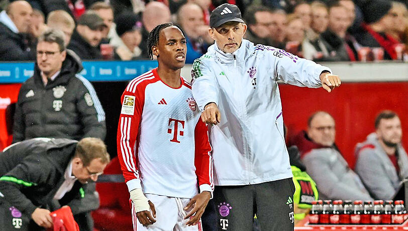 "Mathys hat sein Momentum ein bisschen verloren. Er ist nicht mehr so aggressiv, wenn er kommt": Thomas Tuchel über seinen Stürmer. "Mathys hat sein Momentum ein bisschen verloren. Er ist nicht mehr so aggressiv, wenn er kommt": Thomas Tuchel über seinen Stürmer.