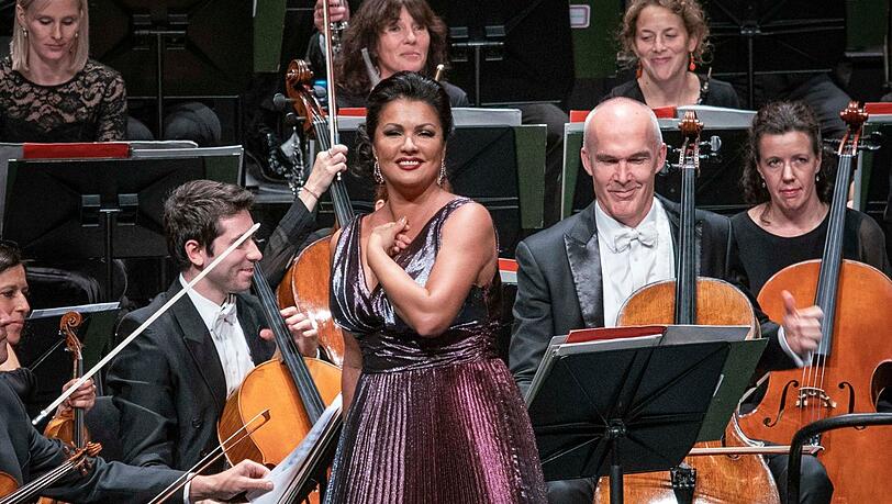 "A due voci" im Großen Festspielhaus. "A due voci" im Großen Festspielhaus.