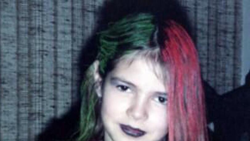 Schon als Neunjährige war Heidi offenbar ein Fan von Kostümen Schon als Neunjährige war Heidi offenbar ein Fan von Kostümen