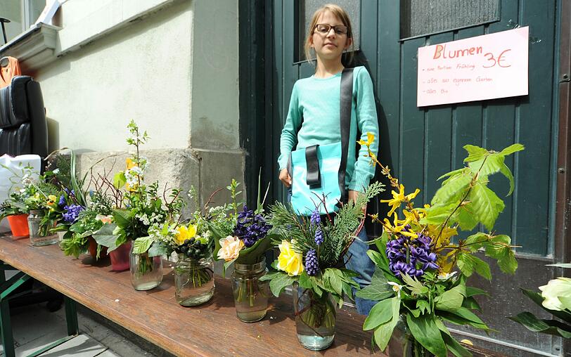Hofflohmarkt in der Pariser Straße