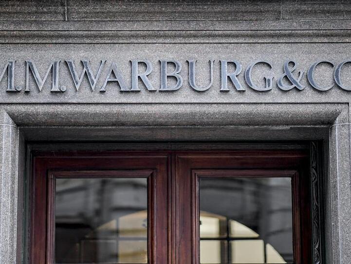 Das Bankhaus M.M.Warburg & CO in Hamburg.