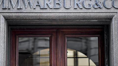 Das Bankhaus M.M.Warburg & CO in Hamburg.