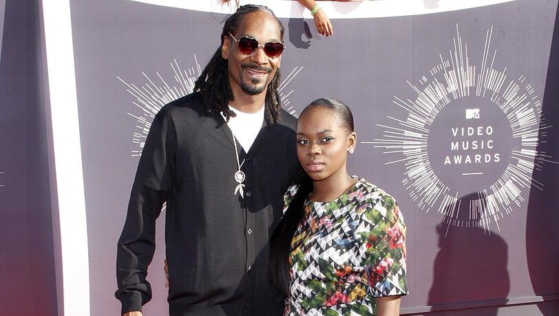 Snoop Dogg und seine Tochter Cori Broadus.